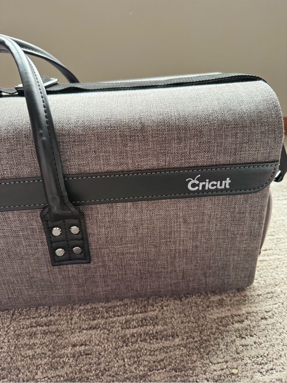Cricut Machine Storage and Stackable Tote Go Rolling in Style Craft Tote - Picture 3 of 15